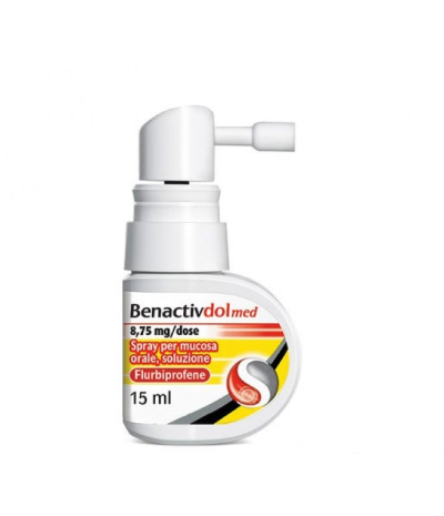 BENACTIVDOLMED*spray mucosa orale 15 ml 8,75 mg/dose