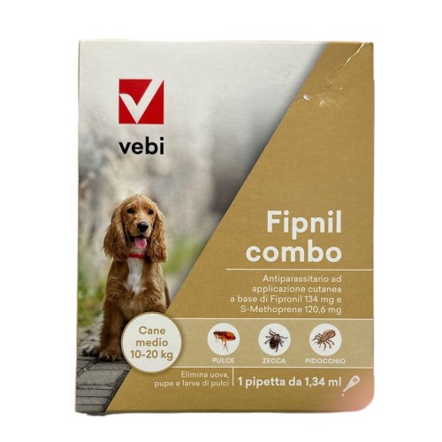FIPNIL COMBO*spot-on soluz 1 pipetta 1,34 ml cani da 10 a 20kg