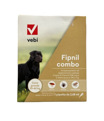 FIPNIL COMBO*spot-on soluz 1 pipetta 2,68 ml cani da 20 a 40kg