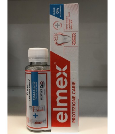 ELMEX PROTEZIONE CARIE DENTIFRICIO 75 ML + COLLUTORIO 100 ML