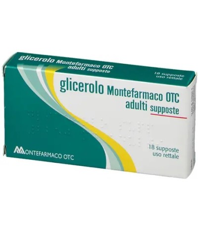 GLICEROLO (MONTEFARMACO)*AD 18 supp 2.250 mg