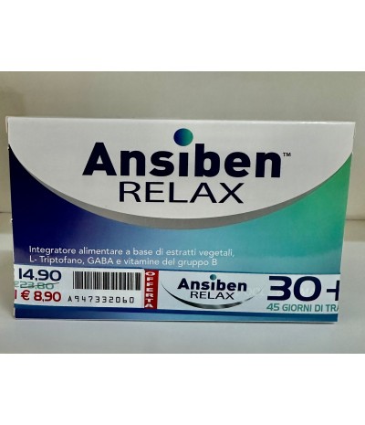 ANSIBEN RELAX 30+15 COMPRESSE