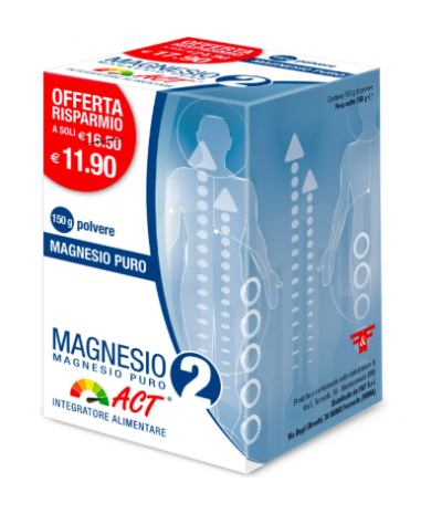 MAGNESIO*2 Puro ACT Polv.150g