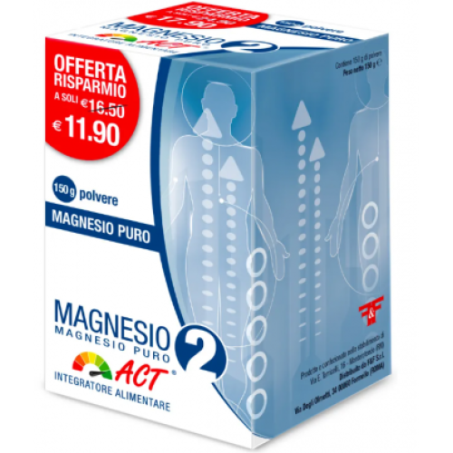 MAGNESIO*2 Puro ACT Polv.150g