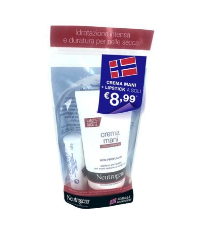 NEUTROGENA MANI NON PROFUMATO + LIPSTICK BUNDLE