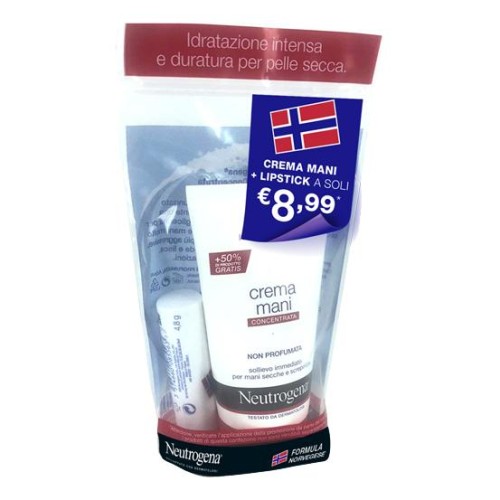 NEUTROGENA MANI NON PROFUMATO + LIPSTICK BUNDLE