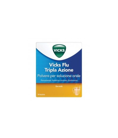 VICKS FLU TRIPLA AZIONE*orale polv 10 bust 