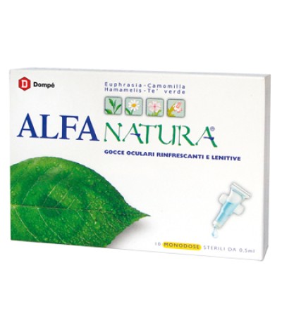 ALFA NATURA GOCCE OCULARI 10 FLACONCINI MONODOSE 0,5 ML