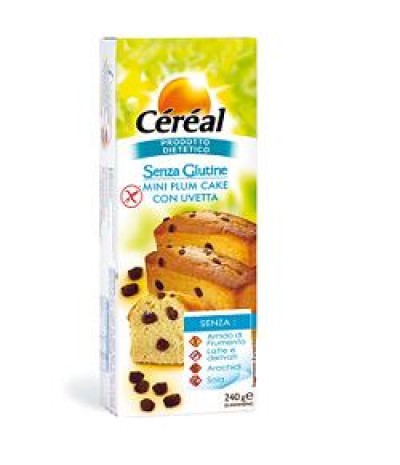 CEREAL PlumCake Uvetta S/G240g