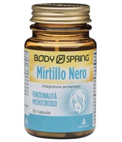 BODY SPRING Mirtillo Nero Cps