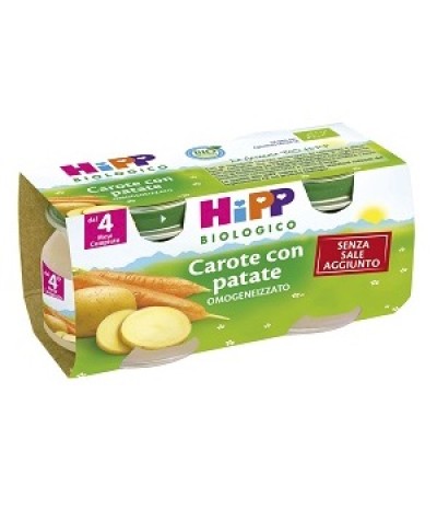 OMO HIPP Bio Carota+Pat.2x80g