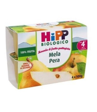 HIPP Bio Mer.Fr.Mela/Pera4x100