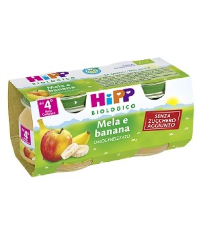 HIPP Bio Mer.Fr.Mela/Ban.4x100