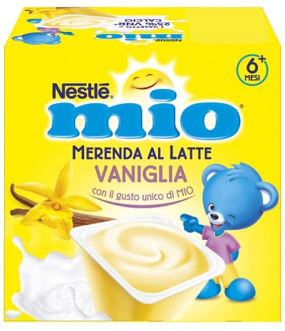 MIO Mer.Latte Vaniglia 4x100g