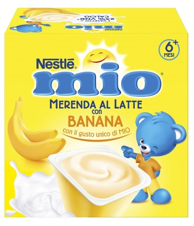 MIO Mer.Lattea Banana 4x100g