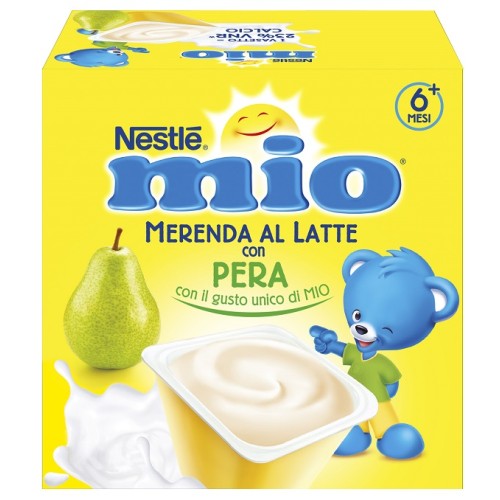 MIO Mer.Lattea Pera 4x100g