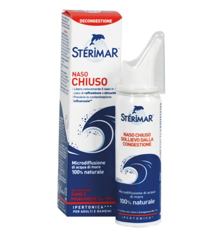 STERIMAR IPERTONICO CU/MC NASO CHIUSO SPRAY 50 ML