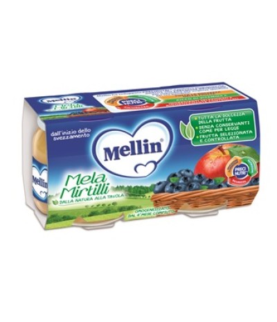 OMO MELLIN Mela+Mirtillo2x100g