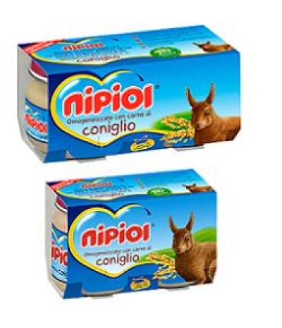 OMO NIPIOL Coniglio 2x 80g