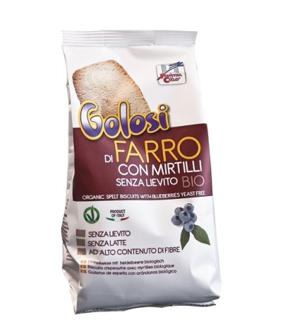 I GOLOSI Bisc.FarroMirt.250g