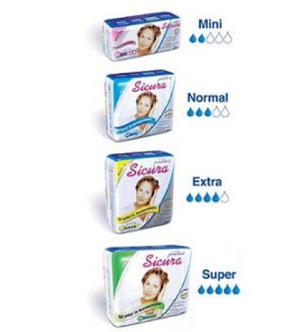 SICURA Assorb.Normal 24pz