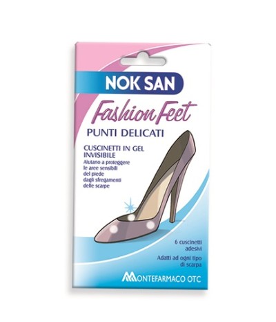 NOK SAN FASHION FEET PUNTI DELICATI 6 PEZZI