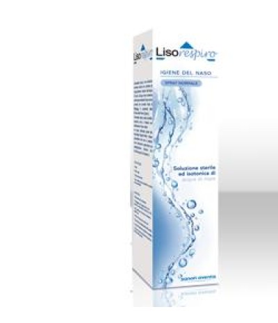 LISORESPIRO SOLUZIONE ISOTONICA DI ACQUA DI MARE IN SPRAY NEBULIZZATO BOMBOLA DA 125ML