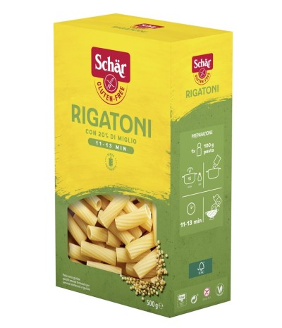 SCHAR Pasta Rigatoni 500g