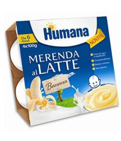 HUMANA Mer.Banana 4x100g