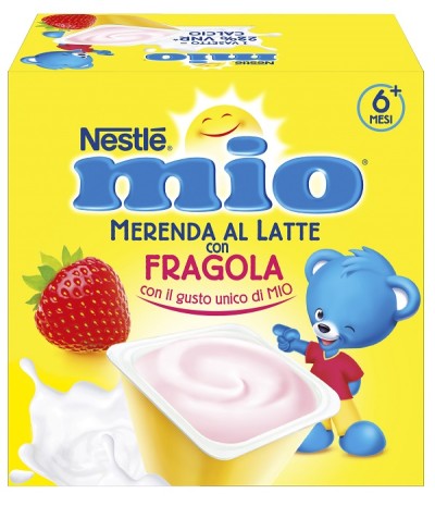 MIO Mer.Lattea Fragola 4x100g