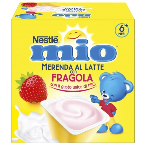 MIO Mer.Lattea Fragola 4x100g