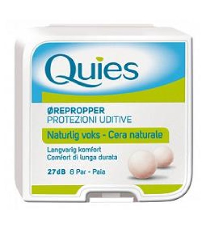 QUIES TAPPO AURICOLARE CERA 8P <