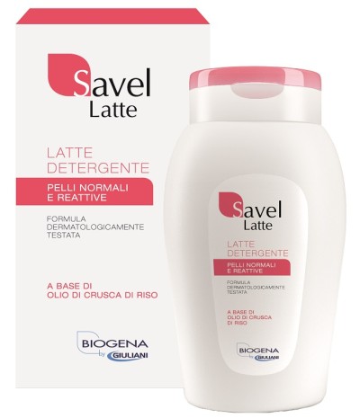 SAVEL Latte Det.Viso 200ml