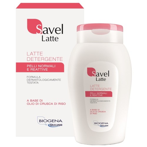 SAVEL Latte Det.Viso 200ml