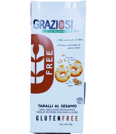 GRAZIOSI Taralli Sesamo 140g