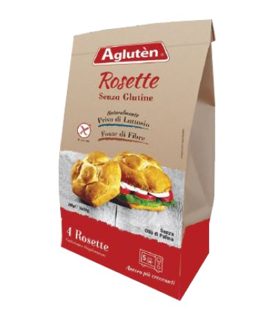 AGLUTEN Pane Bianco Rosette200