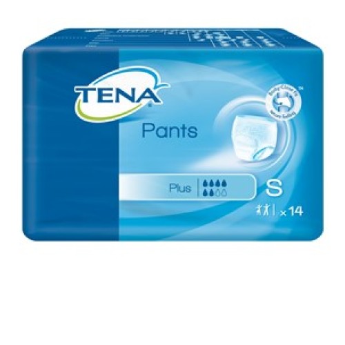 TENA PANTS Plus Pann.S 14pz