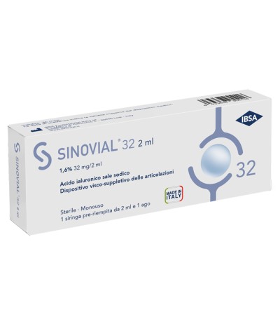 SINOVIAL 32 1,6% 32MG/2ML 1F