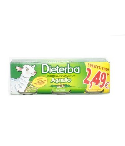 OMO DIET.Agnello 3x80g