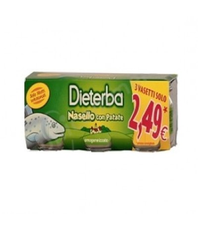 OMO DIET.Nasello 3x80g