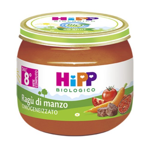 HIPP Bio Sugh.Ragu/Manzo 2x80g