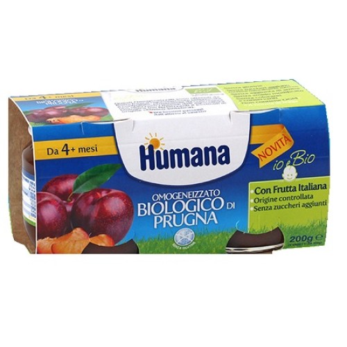 OMO HUMANA Prugna 2x100g