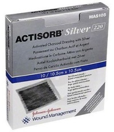 ACTISORB Silver 10,5x10,5  3pz