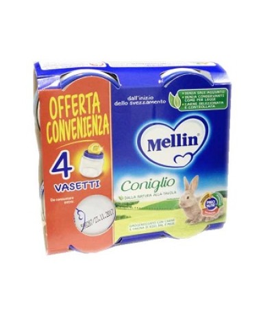 OMO MELLIN Coniglio 4x80g