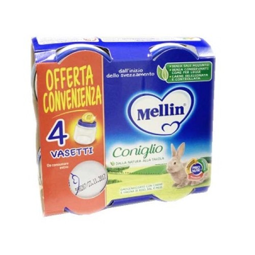 OMO MELLIN Coniglio 4x80g