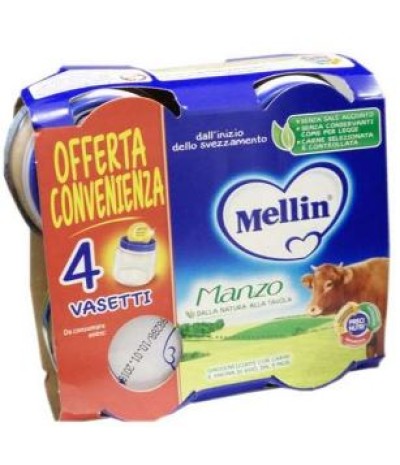 OMO MELLIN Manzo 4x80g