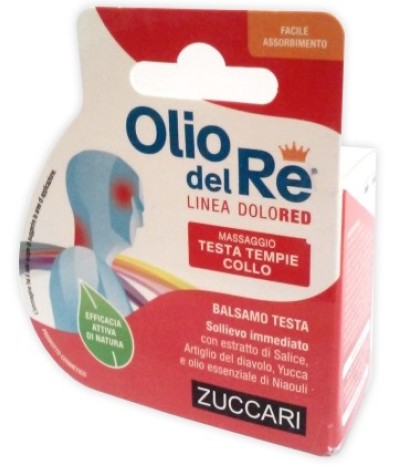 OLIO DEL RE DOLORED BALSAMO TESTA