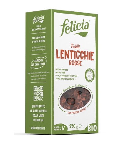 FELICIA Bio Fusilli Lenticchie