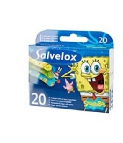 CEROTTO SALVELOX SPONGEBOB 10X20 CM 20 PEZZI