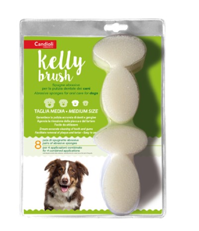 KELLY BRUSH Spugnetta M 16pz